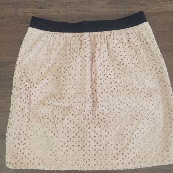 LOFT Skirts Loft Eyelet Skirt Poshmark